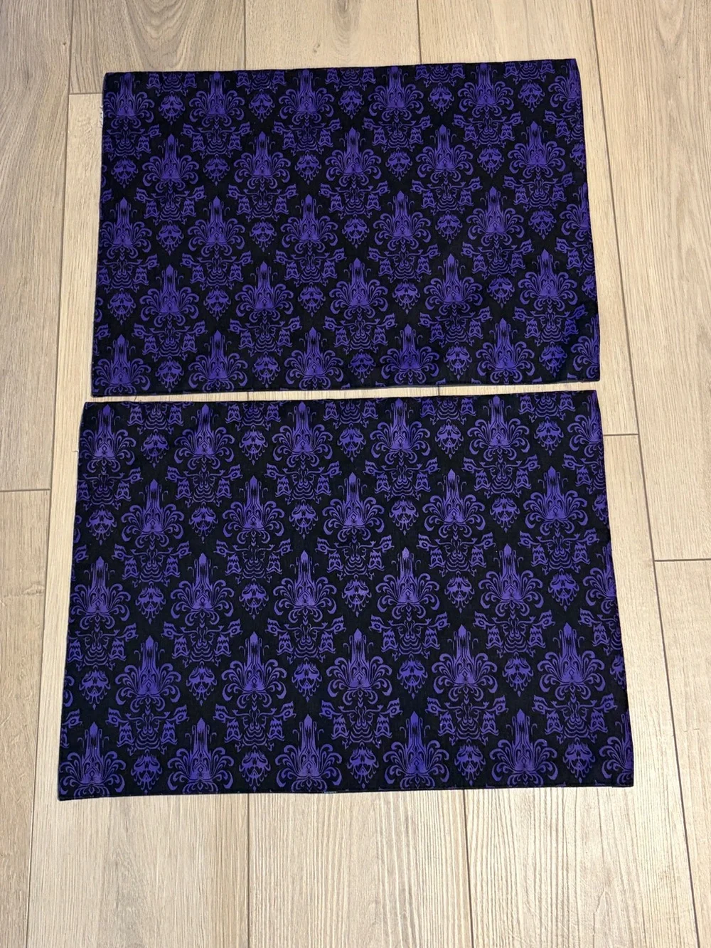 Set of Two Disney Parks Haunted Mansion Reversible Placemat Set